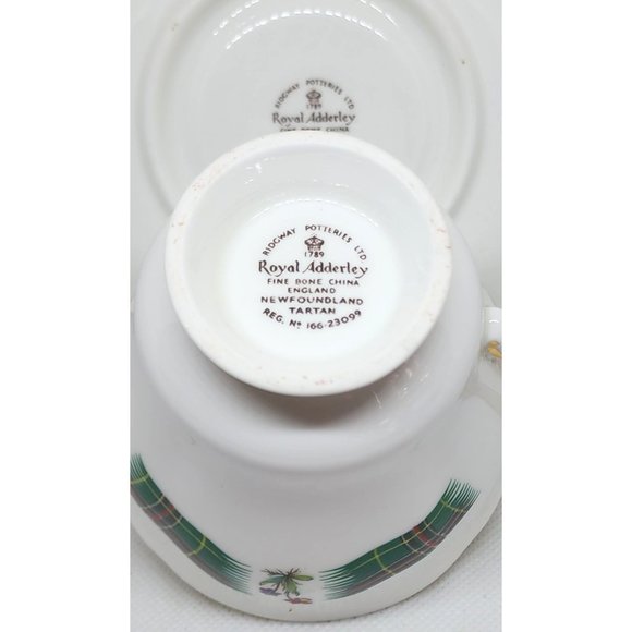 Ridgeway Potteries LTD 1789 Royal Adderley Fine Bone China England Newfoundland - Picture 5 of 16